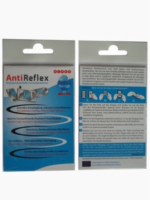 DIPOS Antireflex Screen Protector for DELL Axim X50, Protective Film, 100% fits, Display Protection Film