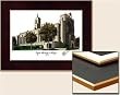 Loyola University of Chicago Collegiate Laminated Collegiate 18x14 Lithograph