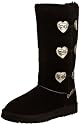 Golddigga Women's Ally High Fur Trimmed Boots