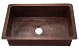 World Imports Belle Foret KKIT Single Bowl Kitchen Sink, Oil Rubbed Bronze
