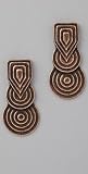 Low Luv x Erin Wasson Art Deco Earrings