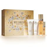 White Diamonds By Elizabeth Taylor Fragrance Gift Set (3.3 Oz Eau De Toilette Spray + 0.5 Oz Eau De Parfum Spray Mini + 3.3 Gentle Moisturizing Body Wash + 3.3 Perfumed Body Cream)