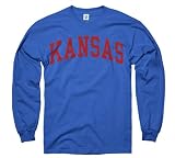 Kansas Jayhawks Royal Arch Long Sleeve T-Shirt
