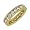 14k Yellow Gold Channel Set Diamond Eternity Band (3 cttw, I-J Color, I2-I3 Clarity), Size 4