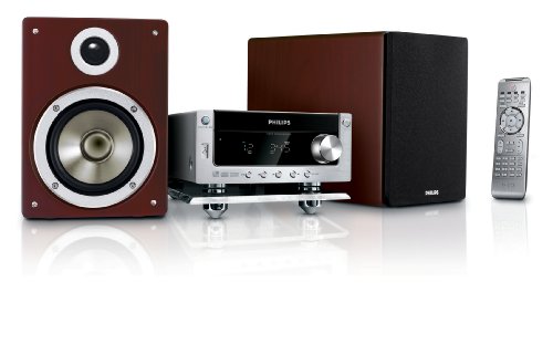 Philips MCM 770 Kompaktanlage (CD/MP3/WMA-Player, UKW-/MW-Tuner, 2-Wege Lautsprecher, USB 2.0)