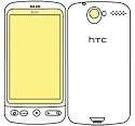 Martin Fields Overlay Plus Screen Protector Twin Pack for HTC  Desire