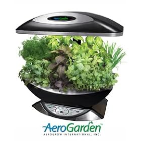 AeroGarden Pro 100 with Gourmet Herb Seed Kit By AeroGarden - Plants