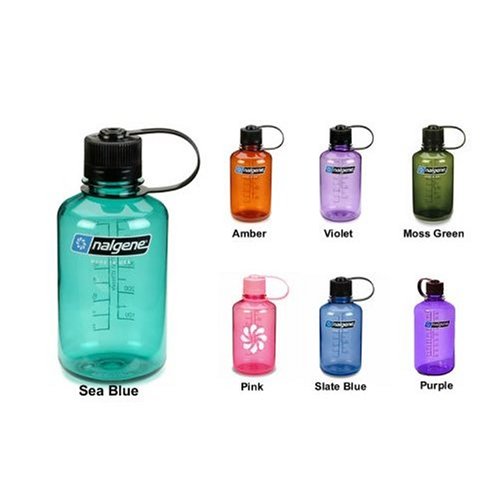 Childrens Toyshop  Sporting Goods : Nalgene Narrow Mouth 1PT / 16oz Water Bottle (8 Color Options)