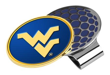 West Virginia Mountaineers Wvu Ncaa Hat Golf Clip With Ball Marker