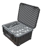SKB Injection Molded Case w/Foam for (24) Mics w/storage compartment and wheels 41IWixpzkgL. SL160 SKB Injection Molded Case w/Foam for (24) Mics w/storage compartment and wheels