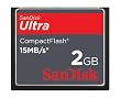 SanDisk Compact Flash ULTRA Speicherkarte 2 GB (original Handelsverpackung)