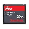 SanDisk Ultra CompactFlash 2 GB Computer Memory Card SDCFH-002G-U46