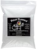 Polypropylene Plastic Poly Pellets Rock Tumbling Media. 2 Lbs. Rock Tumbler Filler Beads in Heavy Duty Resealable Bag.