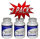 Black Seed Oil (100 Soft Gel Capsules) - Dietary Supplement 3 Pack