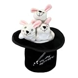 Kyjen Magic Hat with Rabbits Puzzle Plush Interactive Dog Toy ~ Kyjen