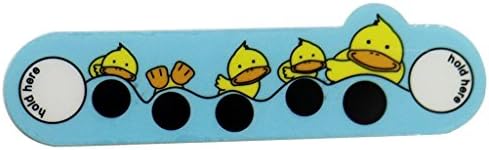 xbeayun Baby Test Temperature Forehead Stick-on Fever Indicator Head Strip Cartoon Sticker Thermometer Five Ducklings