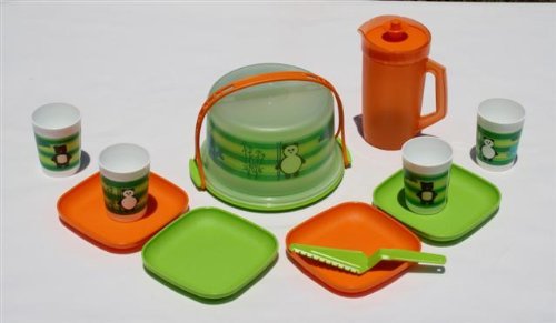 Tupperware Childs Mini-Cake & Serve it Set Special Edition