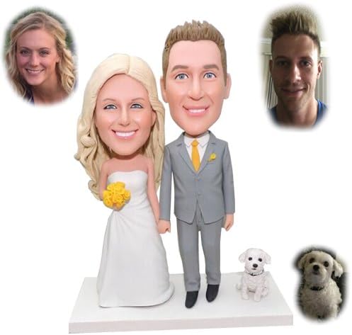 Funny Wedding Cake Topper,Bride and groom Silhouette,Custom Cake Topper,Personalized Topper,Wedding Decoration