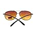 Gunmetal HD Vision Pilot Sunglasses