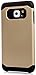 ISEE Galaxy S6 Edge Plus, Case (TM) Luxury Tuff Super Armor Hybrid Dual Layer Protective Cover for Samsung Galaxy S6 Edge Plus (EdgePlus-Tuff Armor) (Gold)