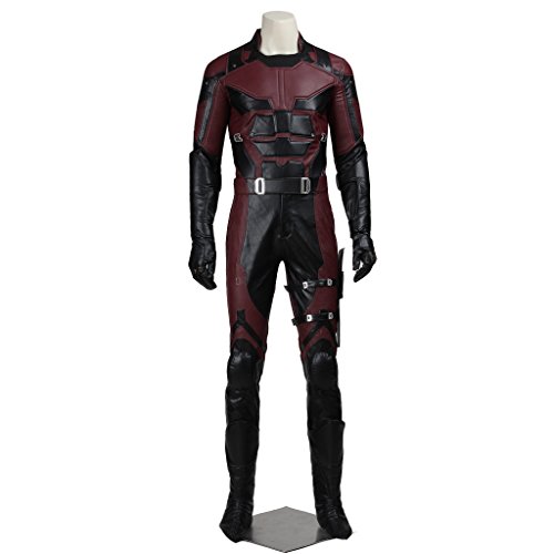 CosplayDiy Men's Costume Suit for Daredevil Superhero Cosplay