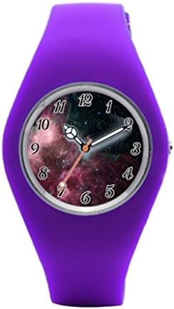 Treasurers White Silicone Watches Telescope Nasa'S Silicone Strap Watch