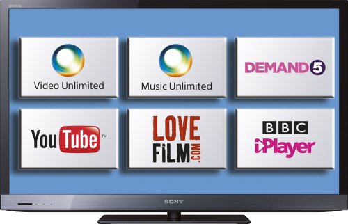 Sony KDL37EX524BU 37-inch Widescreen Full HD 1080p Edge LED Internet TV with Freeview HD