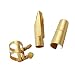 Gold Plated Alto Saxophone Mouthpiece + Cap + Ligature #5