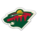 NHL Minnesota Wild Vinyl Magnet (12-Inch)