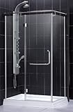 DreamLine SHEN-1031458-01 QUAD 3/8-inch Glass Thickness Shower Enclosure DreamLine SHEN-1031458-01 QUAD 3/8-inch Glass Thickness Shower Enclosure