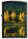 Zippo Custom Lighter - Autumn Moose RARE!