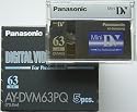 Panasonic MiniDV 63min Professional Quality 5pk