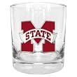 Mississippi State Bulldogs Rocks Glass - NCAA College Athletics - Fan Shop Sports Team Merchandise
