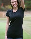 A.S. Tees Ladies 100% Organic Cotton Tunic Shirt - Black
