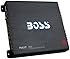 BOSS AUDIO R6002 Riot 1200-Watt Full Range, Class A/B 2-8 Ohm Stable 2 Channel Amplifier with Remote Subwoofer Level Control