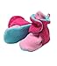 Zutano Unisex Fleece Baby Booties with Organic Cotton Lining, Newborn Essentials, 18 Months, Pagoda