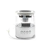 TF Card U-Disk Player FM Radio Mini Speaker Amplifier for Cell Phone MP3 MP4 PC Silver