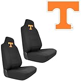 UT University of Tennessee Volunteers Car Truck SUV Universal-Fit Bucket Seat Covers - Pair
