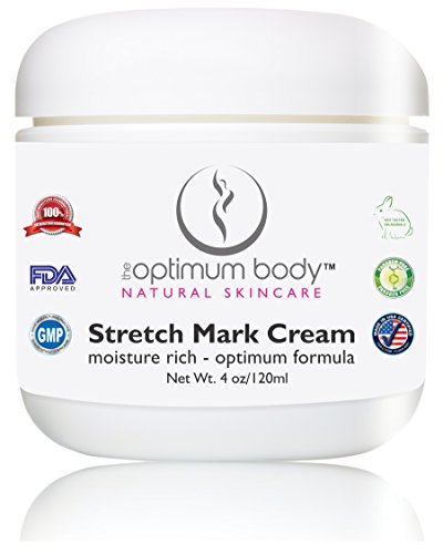 Best Stretch Marks and Scars Cream - Prevents and Reduces Old & New Stretch Marks & Scars - Natural & Organic, Perfect For Pregnancy - Suitable for Men - 4 oz