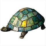 Turtle Tiffany Glass Accent Lamp