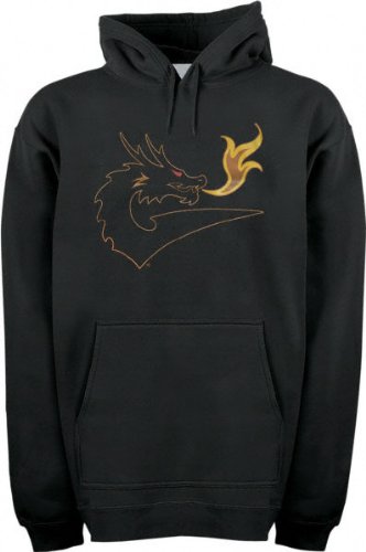 New York Dragons Primary Logo Hooded Sweatshirt