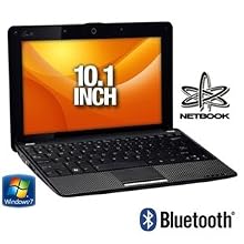 ASUS Eee PC Seashell 1001P-PU17-BK 10 1-Inch Black Netbook Up to 11 Hours of Battery Life 