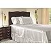 Sweet Dreams Luxury Satin Pillowcase with Zipper, King Size, White (Silky Satin Pillow Case for Hair) By Shop Bedding