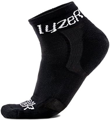 Iyzer Men's Coolmax Cushioned Running Socks