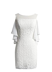 Belted Lace Organza/Satin/Taffeta/Tulle Corset   Waistline Short Wedding Dress 