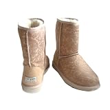 Ugg Australia Woman Classic Short Boots * Paisley Sand * US Sz 8