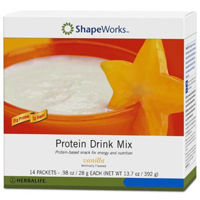Herbalife Chocolate Protein Drink Mix - Packets - Packed with Vitamins and Minerals, 15g... by Soy Beverages