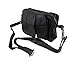 Black Nappa Leather Biker Ride Bag Belt Loop Purse