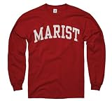 Marist Red Foxes Red Arch Long Sleeve T-Shirt