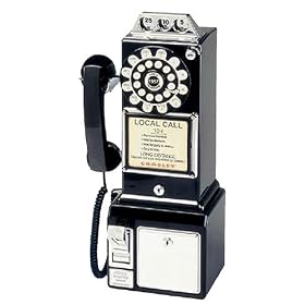 1950's Diner Phone (Black)